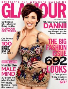Glamour Sept 2012 cober: "Inside the male mind"